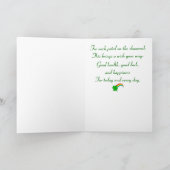 2. Carte de st patrick de Westie (Intérieur)