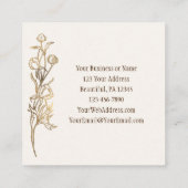 2 Chronicles 7:14 als mijn mensen bidden Vierkante Visitekaartje (Achterkant)