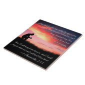 2 Chronicles 7:14 Bijbel als mijn mensen bidden Tegeltje (Zijkant)