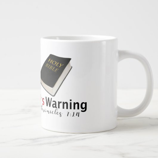 2 Chroniques 7:14 Jumbo Mug (Droite)