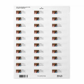 2-cks etiket (Full Sheet)