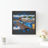 2 Conrail SW-1001       Vierkante Klok (Huis)