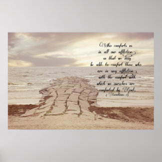 2 Corinthians 1:4 Poster