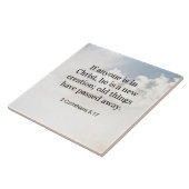 2 Corinthians 5:17, Bijbelvers, Tegeltje (Zijkant)