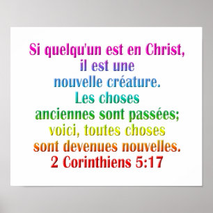 2 Corinthians 5:17 Frans Poster
