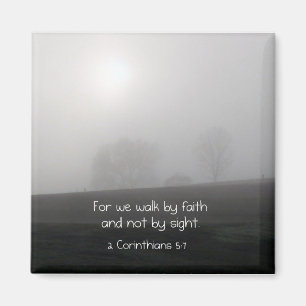 2 Corinthians 5:7 Magneet