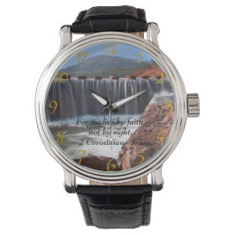 2 Corinthians 5:7 Stempstenen Horloge