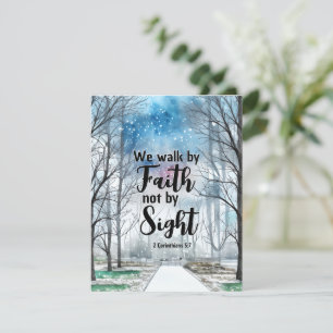 2 Corinthians 5:7 Walby Faith Bible Flat Kaart