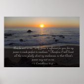 2 Corinthiens 12:9 Poster (Devant)