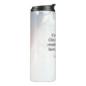 2 Corinthiërs 5:17 Bijbelvers Thermosbeker (Gedraaid links)