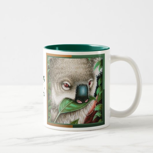 2 Couleurs 100% mignon ! Tasse de koala (Droit)