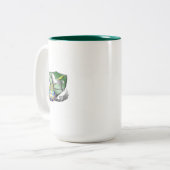 2 Couleurs 10ème Tasse d'aumônier de groupe de forces (Devant gauche)