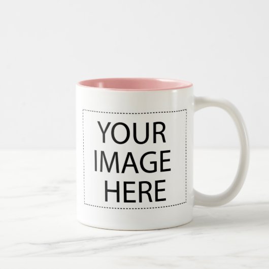 2 Couleurs 11 onces. Tasse à deux tons (Droit)