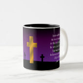 2 Couleurs 11h25 de John - tasse de café de vers de 26 bibles (Devant droit)