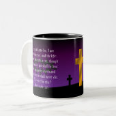 2 Couleurs 11h25 de John - tasse de café de vers de 26 bibles (Devant gauche)