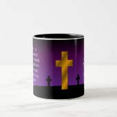 2 Couleurs 11h25 de John - tasse de café de vers de 26 bibles (Centre)
