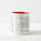 2 Couleurs 12 ponts - tasse (Centre)