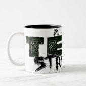 2 Couleurs 15 onces. Tasse de TechStremist (Gauche)
