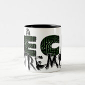 2 Couleurs 15 onces. Tasse de TechStremist (Centre)