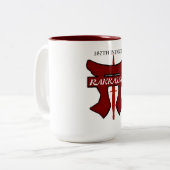 2 Couleurs 187TH TASSE de l'INFANTERIE RAKKASANS (Devant gauche)