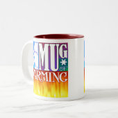 2 Couleurs +1 tasse de chauffage (Devant gauche)