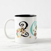 2 Couleurs 2016 ans de tasse mignonne de singe (Gauche)