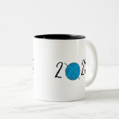 2 Couleurs 2022 fil tasse à café (Devant droit)