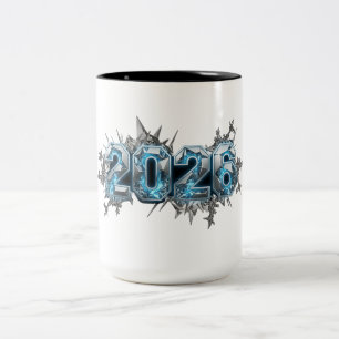 2 COULEURS 2026, TASSE À CAFE 15OZ DEUX TONS