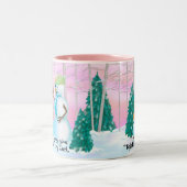 2 Couleurs 20 oz Snowmen et tasse de café (Centre)