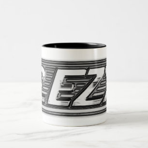 2 Couleurs "2 EZY", tasse à effet chromé clair pour hommes