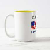 2 Couleurs 2ème TASSE de GUERRE FROIDE de DIVISION BLINDÉE (Gauche)