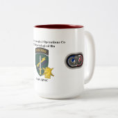 2 Couleurs 344th Tasse de PSYOPS Company (Devant droit)