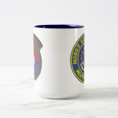 2 Couleurs 3/60th Tasse (riveraine) de Division d'infanterie (Centre)