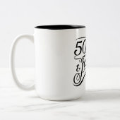 2 Couleurs 50 tasse fine et fabuleuse 15oz (Gauche)