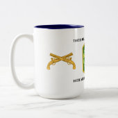 2 Couleurs 716TH TASSE de BATAILLON de POLICE MILITAIRE (Gauche)