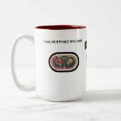 2 Couleurs 725th Tasse de bataillon de soutien (Gauche)