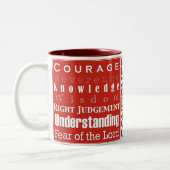 2 Couleurs 7Gifts pour votre tasse de confirmation (Gauche)
