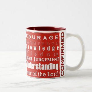 2 Couleurs 7Gifts pour votre tasse de confirmation