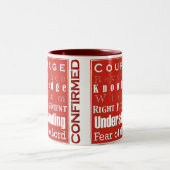2 Couleurs 7Gifts pour votre tasse de confirmation (Centre)