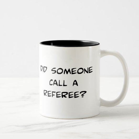 2 Couleurs A fait quelqu'un appel une tasse d'arbitre (Droit)