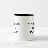 2 Couleurs A fait quelqu'un appel une tasse d'arbitre (Centre)