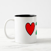 2 Couleurs Aimer Partager la tasse (Gauche)