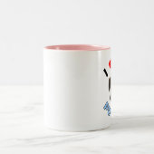 2 Couleurs Aimez ma tasse de Puggle (Centre)