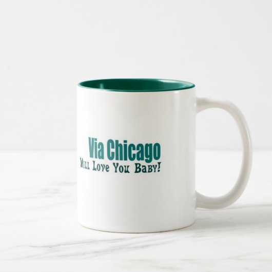 2 Couleurs Aimez-vous tasse de bébé (Droit)