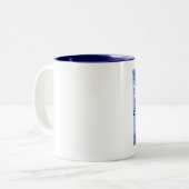 2 Couleurs AK- tasse de fleurs de cerisier (Devant gauche)