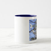 2 Couleurs AK- tasse de fleurs de cerisier (Centre)