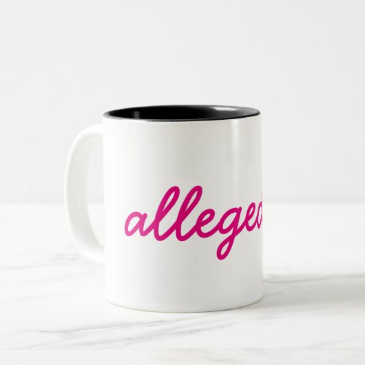 2 Couleurs Allégué tasse (Devant gauche)