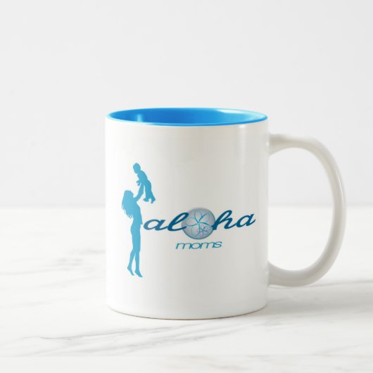 2 Couleurs Aloha tasse d'amants de café de mamans (Droit)