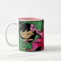 "Aloha tasse de Plumeria de miels"