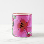 2 Couleurs "Aloha tasse rose de ketmie de miels" (Centre)